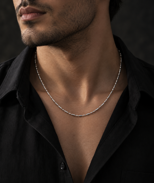 Axis Chain de plata .925 para hombre en modelo